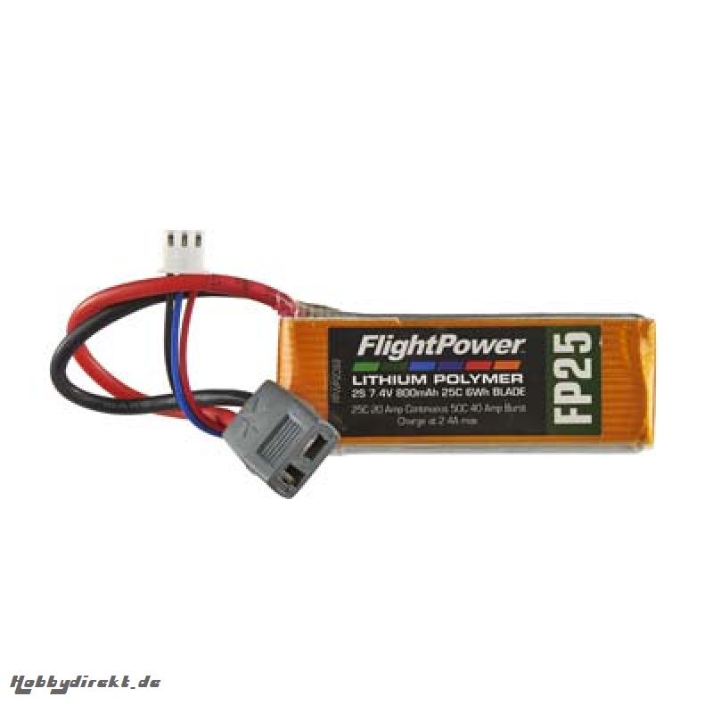 LiPo FP25 Blade 7,4 V, 800mAh FPWP2092