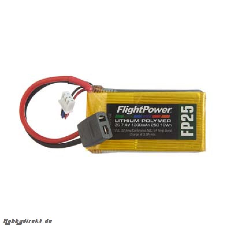 LiPo FP25 7,4 V, 1300mAh FPWP2132