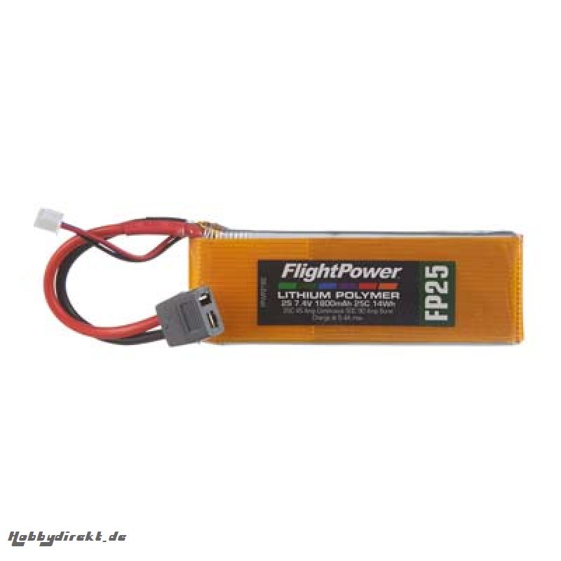 LiPo FP25 7,4 V, 1800mAh FPWP2182