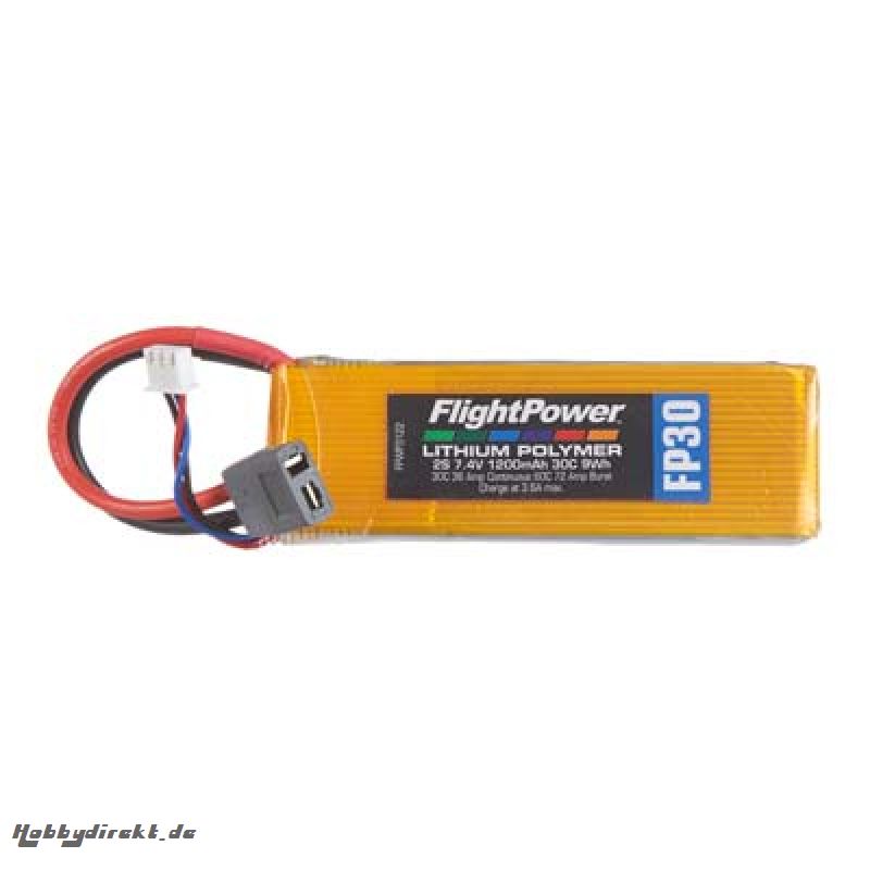 LiPo FP30 7,4 V, 1200mAh FPWP3122