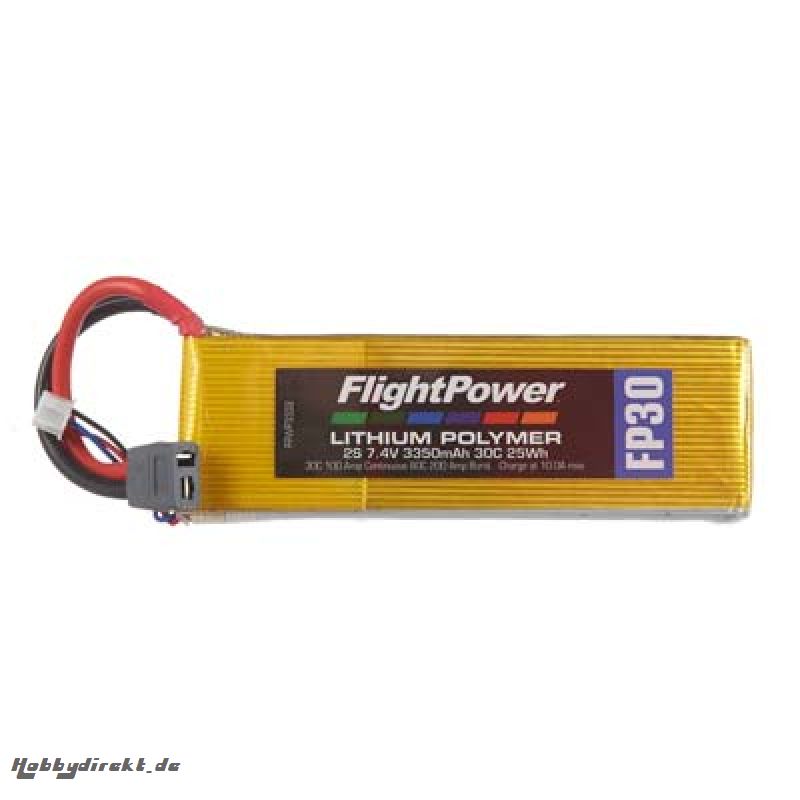 LiPo FP30 7,4 V, 3350mAh FPWP3332