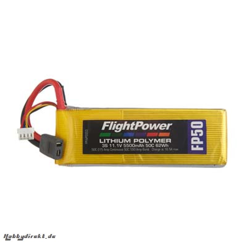 LIPO FP50 11,1 V, 5500mAh FPWP5553