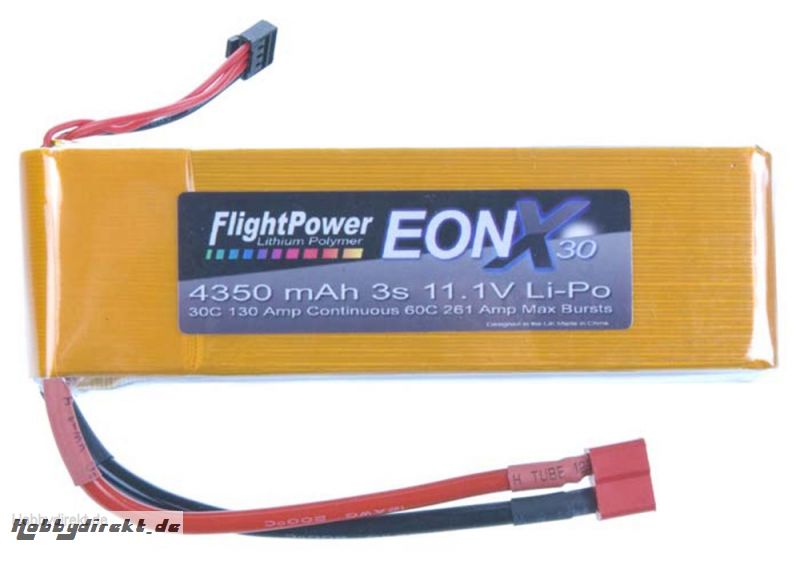 EON-X 30 LiPo 3S 11.1V 4350mA Revell RC Pro Hobbico FPWP6575