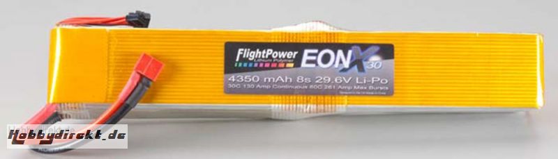 EON-X 30 LiPo 8S 29.6V 4350mA Revell RC Pro Hobbico FPWP6580