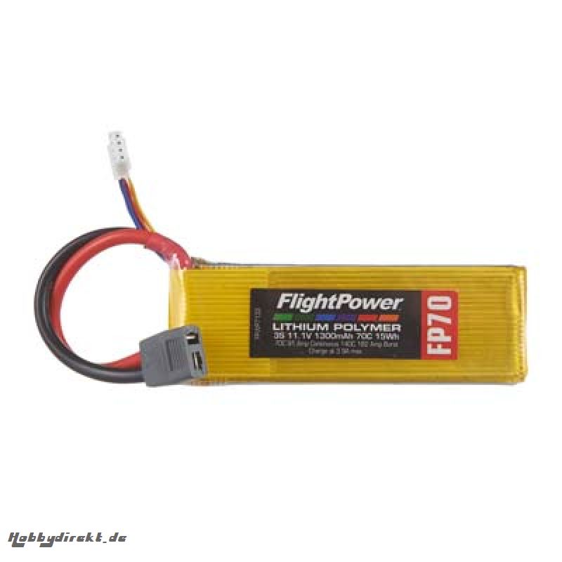 LIPO FP70 11,1 V, 1300mAh FPWP7133