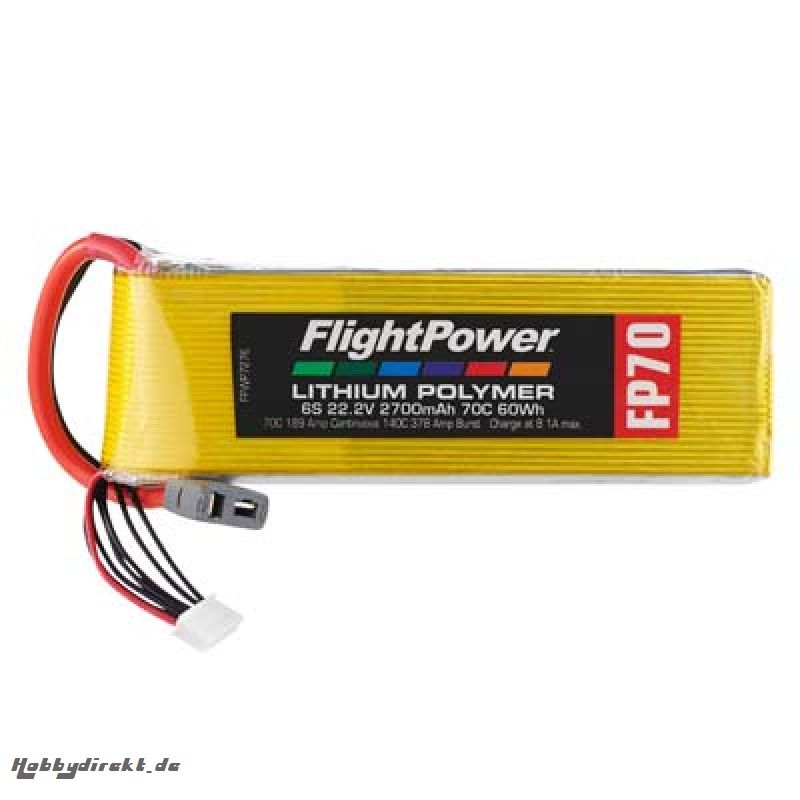 LIPO FP70 22,2 V, 2700mAh FPWP7276