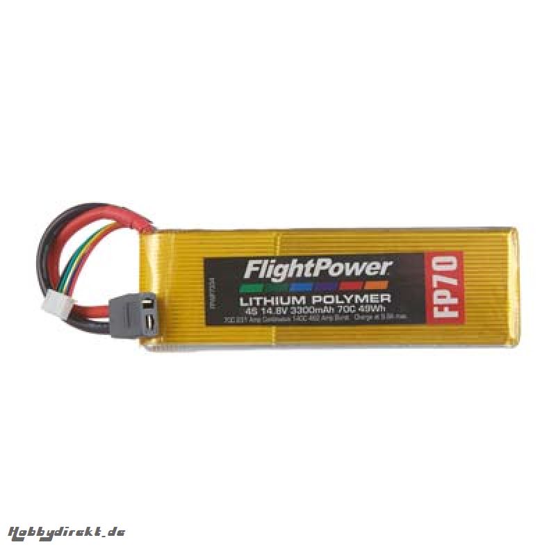 LIPO FP70 14,8 V, 3300mAh FPWP7334