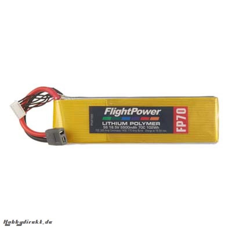 LIPO FP70 18,5 V, 5500mAh FPWP7555