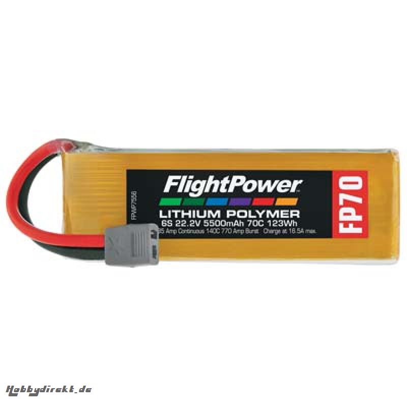 LIPO FP70 22,2 V, 5500mAh FPWP7556