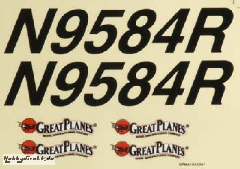 Decal Set Cherokee .40 ARF GPMA3249