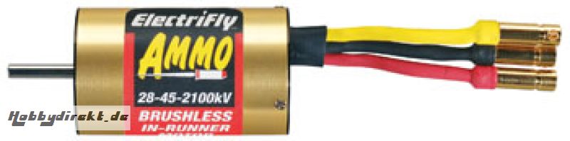 Ammo 28-45-2100 kV Brushless Motor Innenläufer GPMG5210