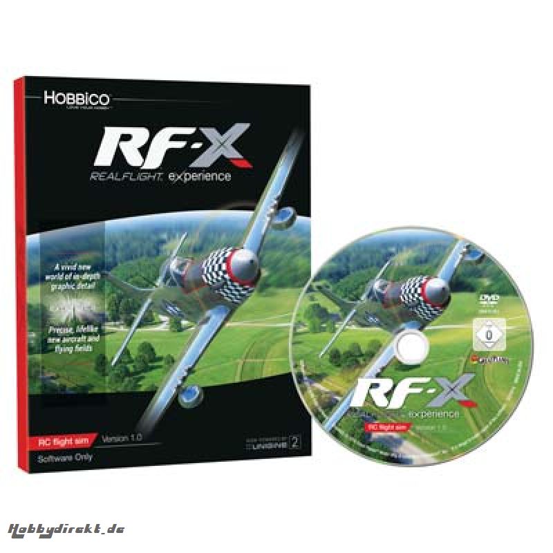 RealFlight RF-X nur Software Hobbico GPMZ4548