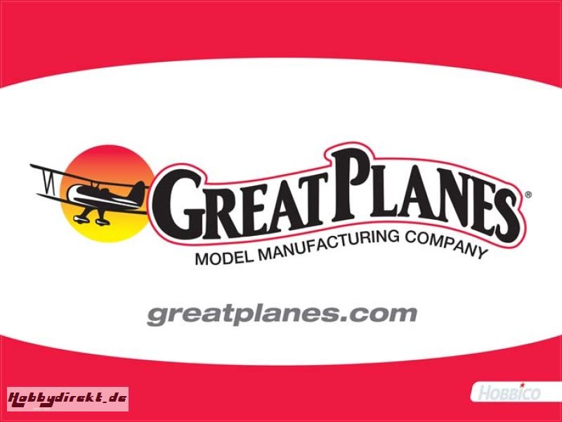 Banner GreatPlanes 914x1219mm Hobbico GPMZ9011