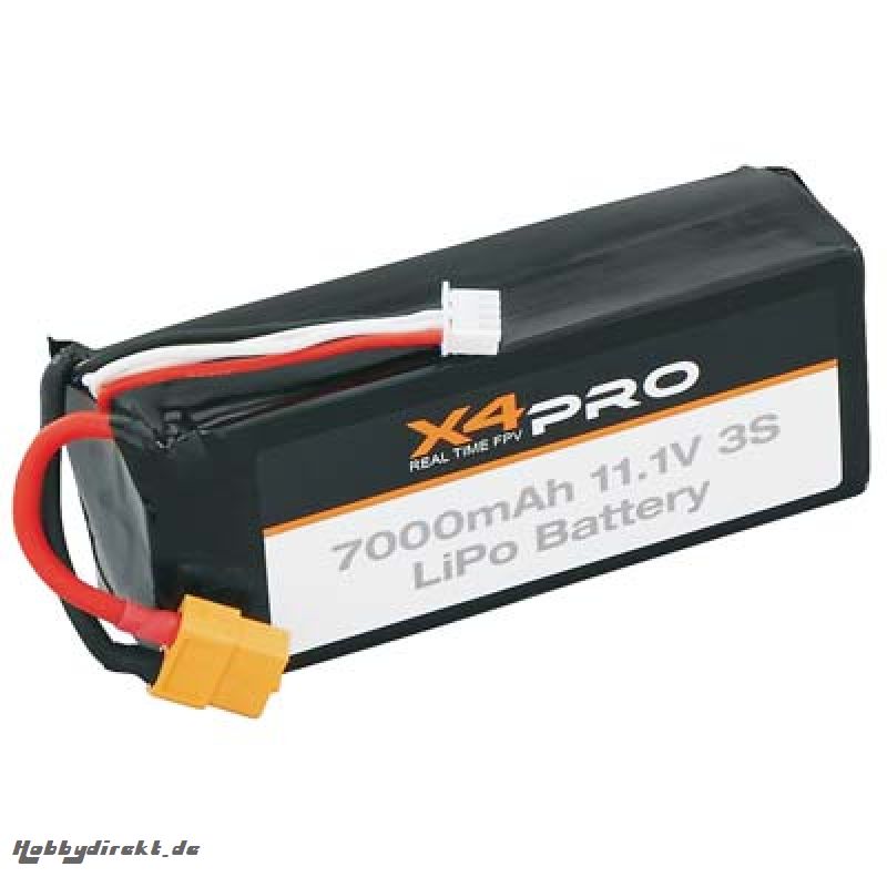 LiPo 11.1V 3S 7000mAh X4 PRO HBNE3016