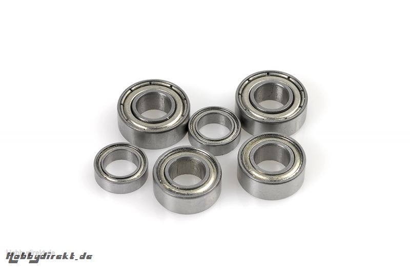 Kugellager Chrome 3X6X2,5 - MR63ZZ, (2 st) ABEC 3 HCAQ6868