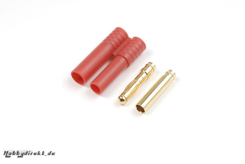 4.0mm Goldstecker mit Kunststoff Gehäuse (4pcs) HCAQ7013