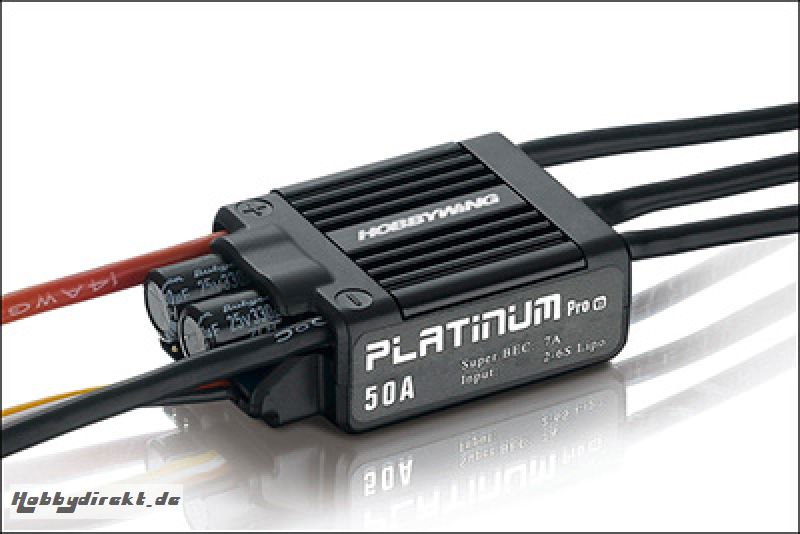 Platinum BL ESC 50A V3 2-6S LiPo HW050001