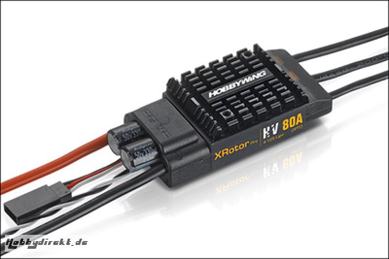 Hobbywing 2x Xrotor Pro BL ESC HV 80A 6-12S LiPo HW902015