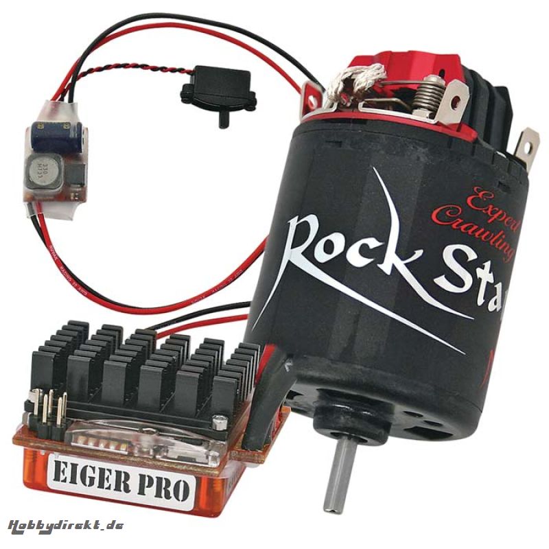 Eiger Pro ESC/Rock Star Motor & NOVC3243