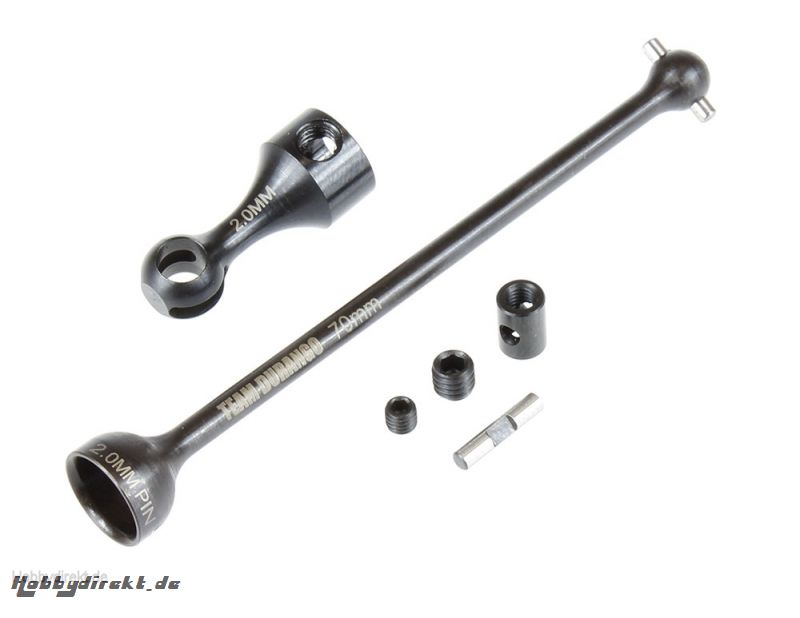 2.0mm CVD MID DRIVESHAFT REAR Hobbico TD210013