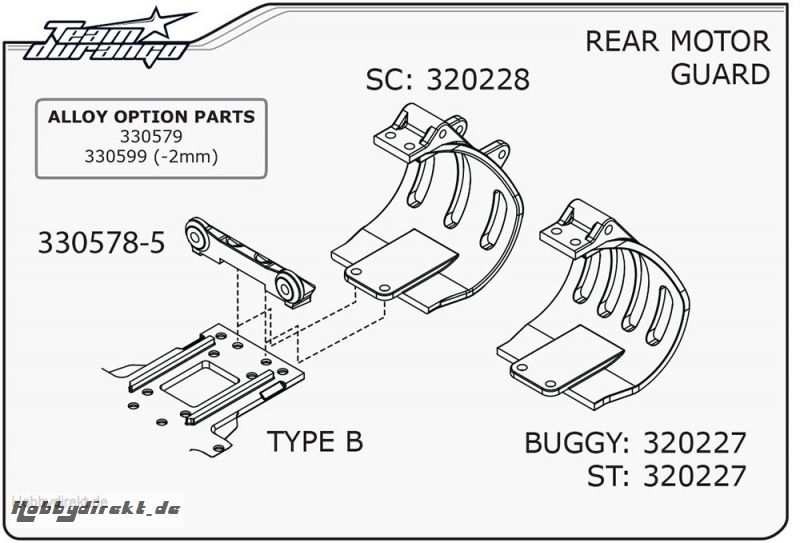 FRONT BULKHEAD & SUSPENSION MOUN TD330578