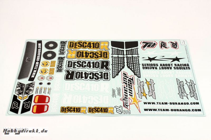 DESC410R DECAL SET TD490007