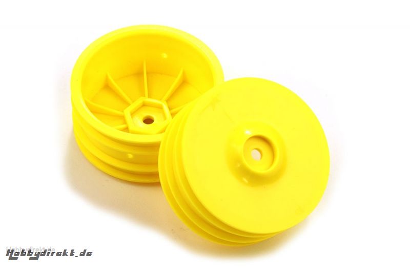 WHEEL RIM FRONT: 14mm HEX YELLOW TD510016