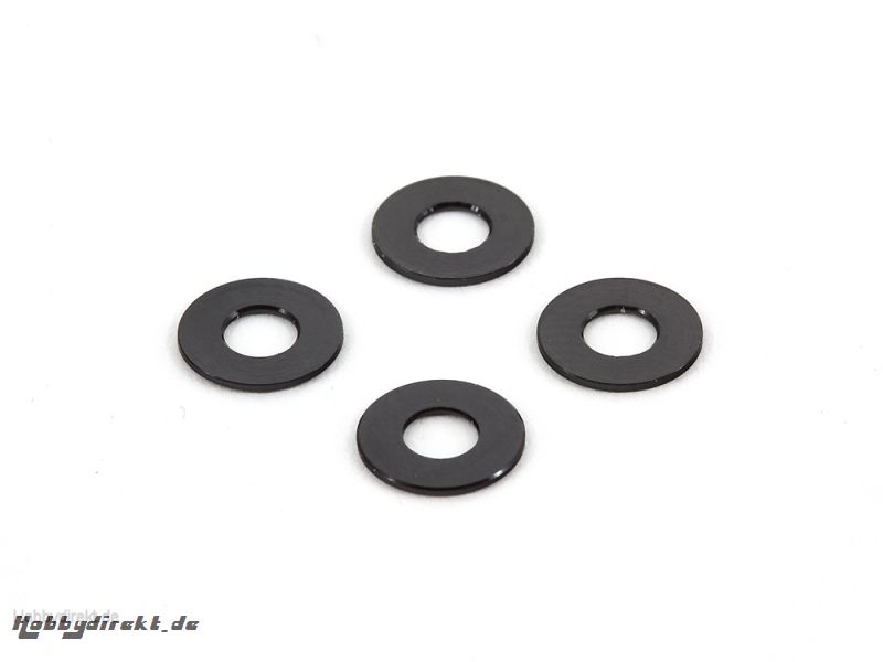 SHIM 3.5x8x0.5mm (4pcs) (BLACK) TD709058