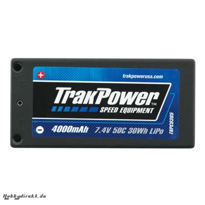 TKP LiPo 2S 7.4V 4000mAh 50C HC 4mm Shorty TKPC0365