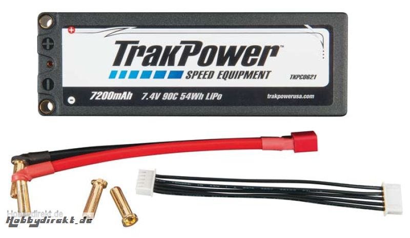 TKP LiPo 2S 7.4V 7200mAh 90C HC 5mm TKPC0621