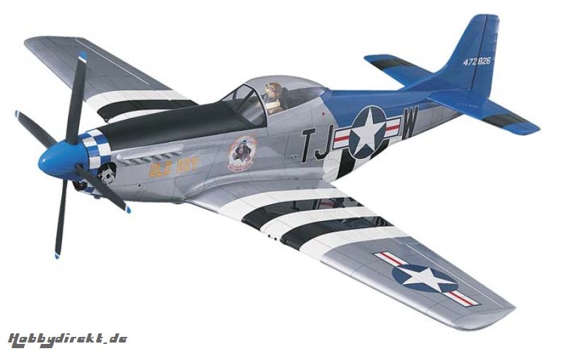 Giant P-51D Mustang Kit NUR ENGLISCHE ANLEITUNG TOPA0400