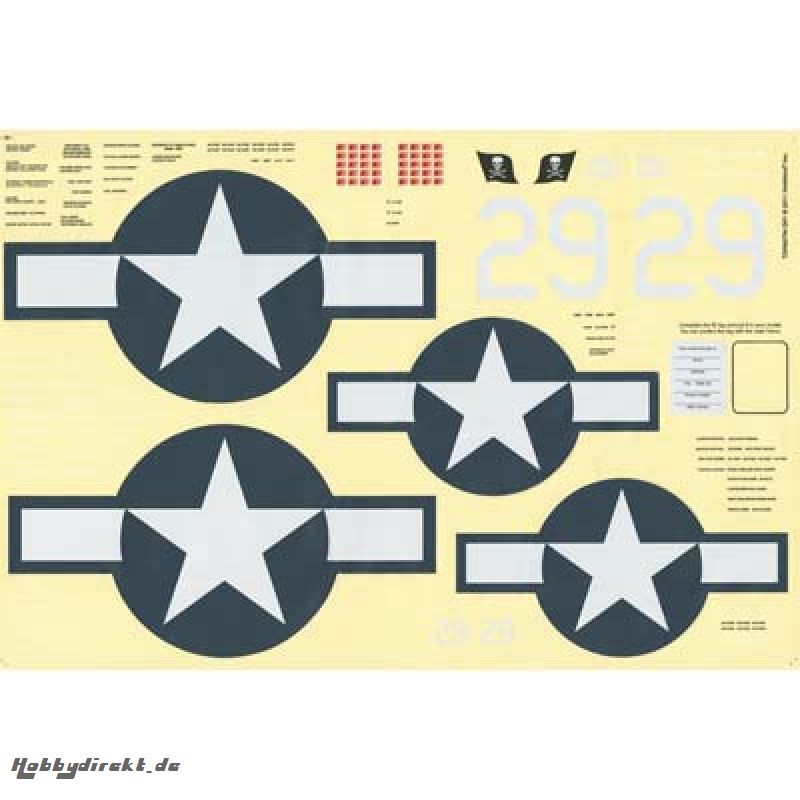 Decals Giant Corsair ARF TOPA1860