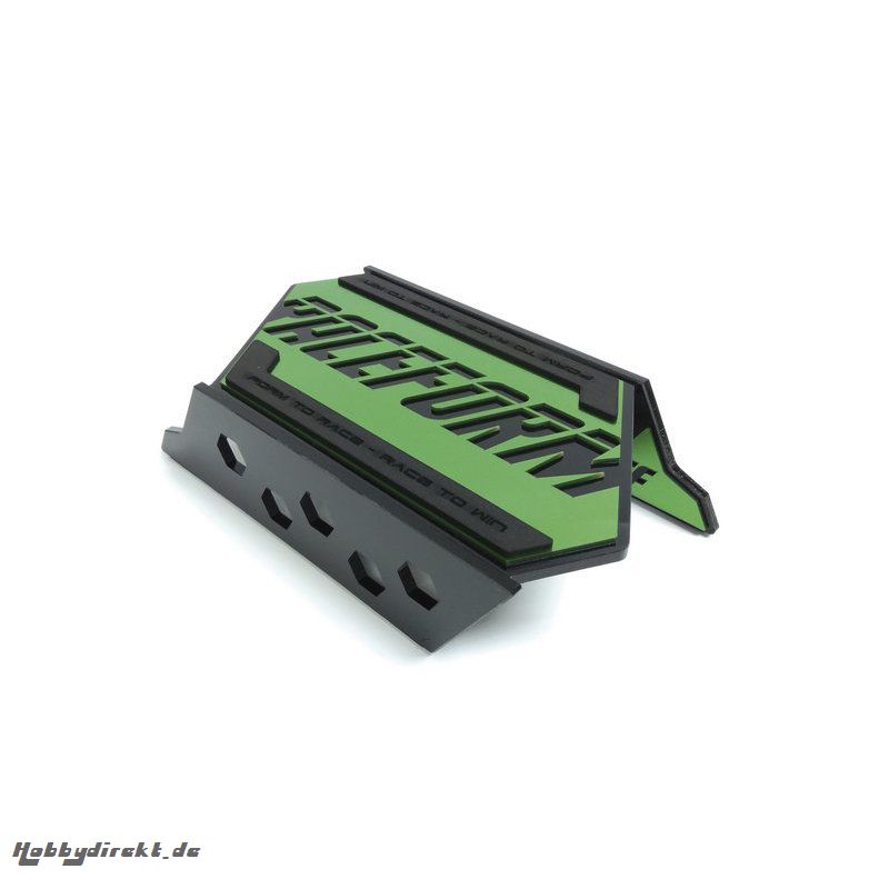 Raceform Lacer CarStand Anodized green Graupner RF20161711GR