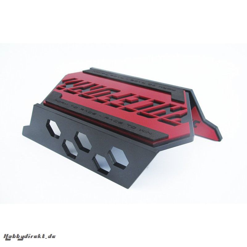 Raceform Lacer CarStand Anodized red Graupner RF20161711RED