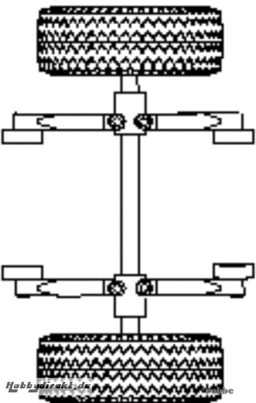 AUFLIEGER-HINTERACHSE Robbe 1-33340002 33340002