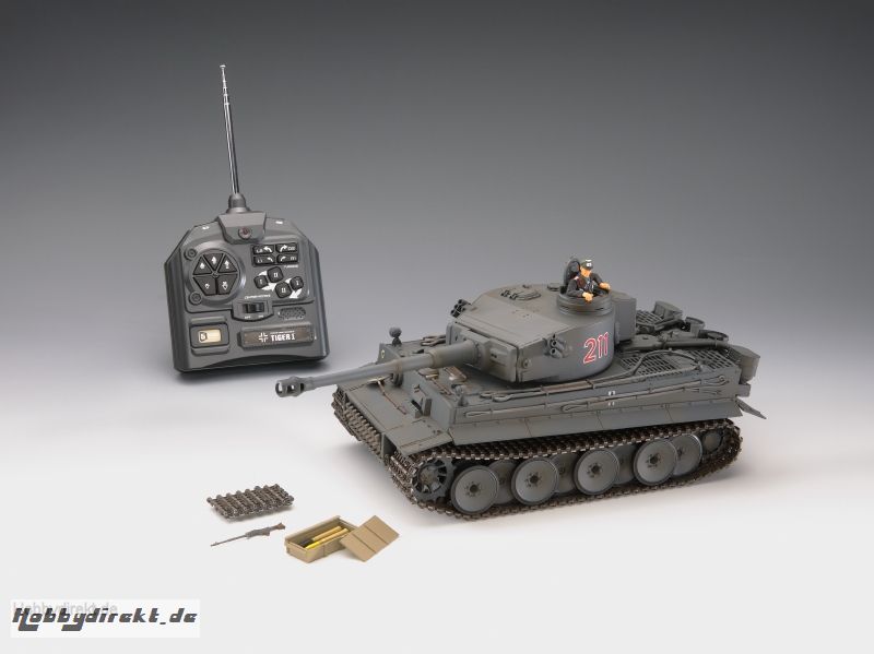 Panzer Tiger I Dunkelgrau RTR Robbe 3613 1-3613