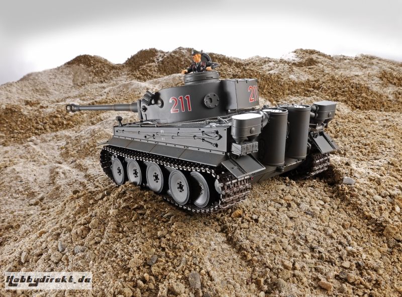 Panzer Tiger I Dunkelgrau RTR Robbe 3613 1-3613