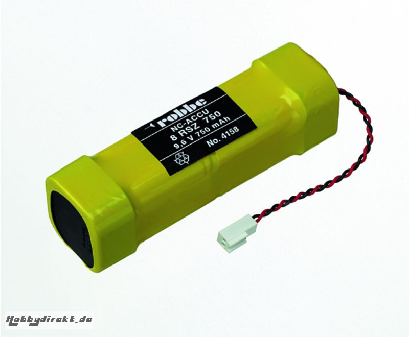 SENDERAKKU 8 RSZ 750 MAH F-SERIE Robbe 1-4158 4158