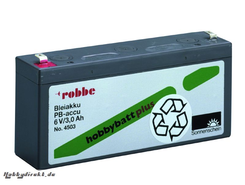 HOBBYBATT PLUS 6V/3AH Robbe 1-4503 4503