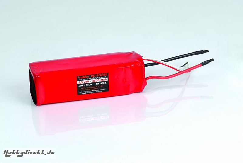 LIPO-AKKU 5S1P 18,5V 4800MAH Robbe 1-4838