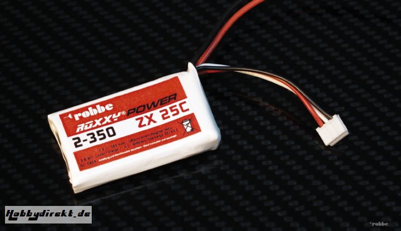 Roxxy-Power ZX 3S 350mAh 25C Robbe 4860 1-4860