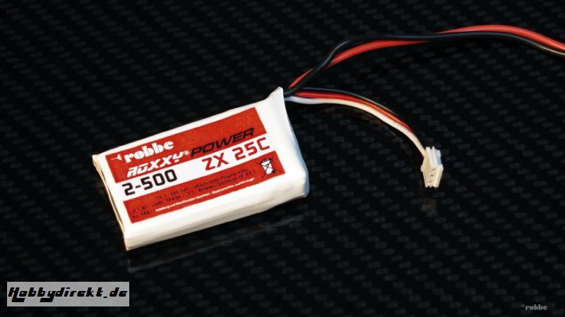 Roxxy-Power ZX 3S 500mAh 25C Robbe 4862 1-4862