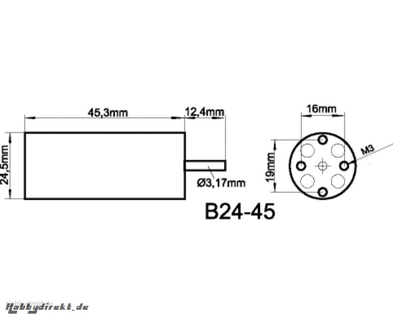 ROXXY BL INRUNNER 2445/06 Robbe 1-4912