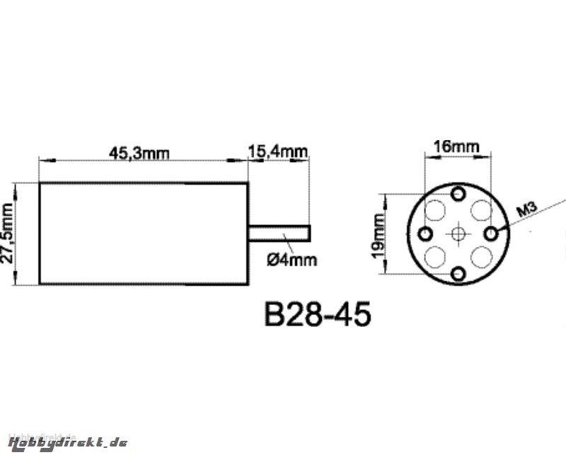 ROXXY BL INRUNNER 2845/05 Robbe 1-4918