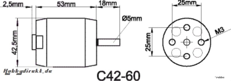 ROXXY BL OUTRUNNER 4260/06 Robbe 1-4973