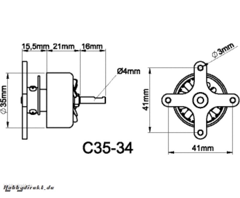 ROXXY BL OUTRUNNER A 3530/12 Robbe 1-4983