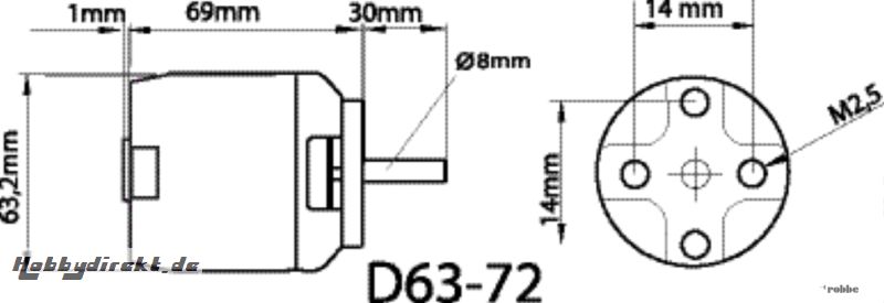 ROXXY-BL-Outr. D63-72 Air 230 Robbe 4993 1-4993