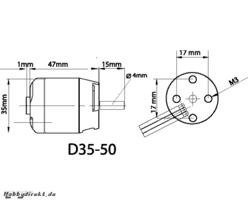 ROXXY-BL-Outrunner D35-50-06 Robbe 4995 1-4995