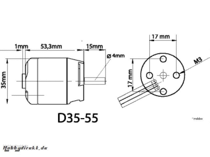 ROXXY-BL-Outr. D35-55-06 590k Robbe 4998 1-4998