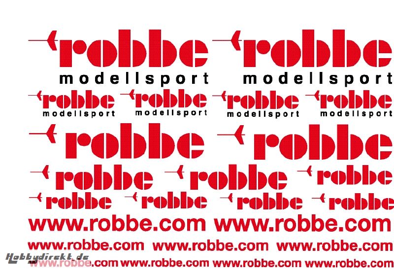 DEKORBOGEN ROBBE Robbe 1-6157 6157